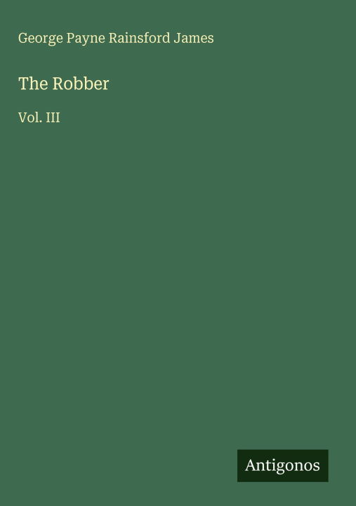 Kniha The Robber 