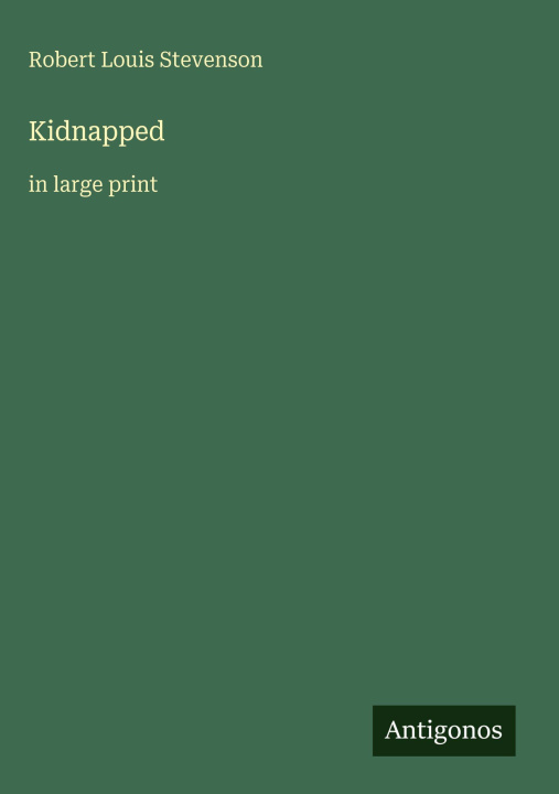 Kniha Kidnapped 