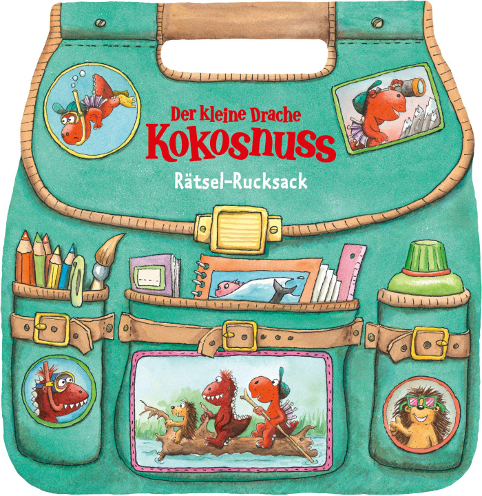 Kniha Der kleine Drache Kokosnuss - Rätsel-Rucksack Ingo Siegner