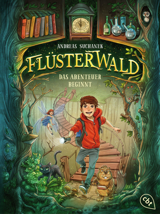 Kniha Flüsterwald Timo Grubing