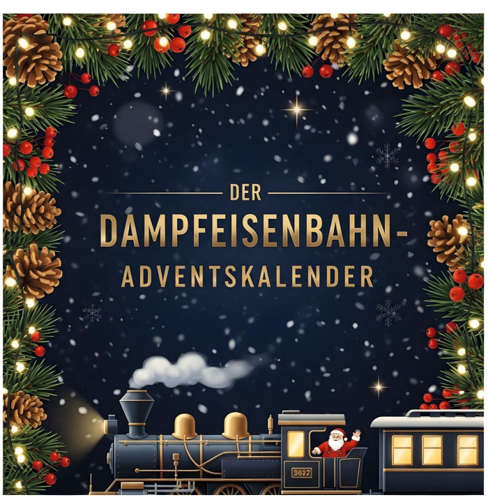 Книга Der Dampfeisenbahn-Adventskalender Lena Herrmann