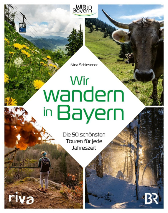 Kniha Wir wandern in Bayern Nina Schlesener