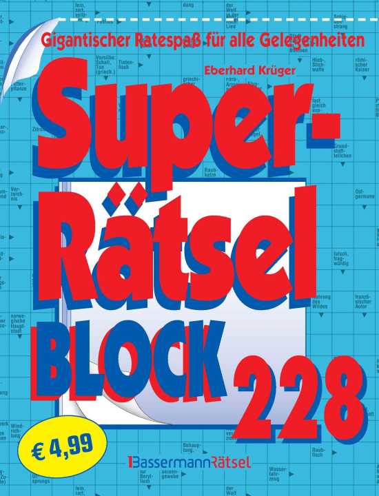 Knjiga Superrätselblock 228 Eberhard Krüger