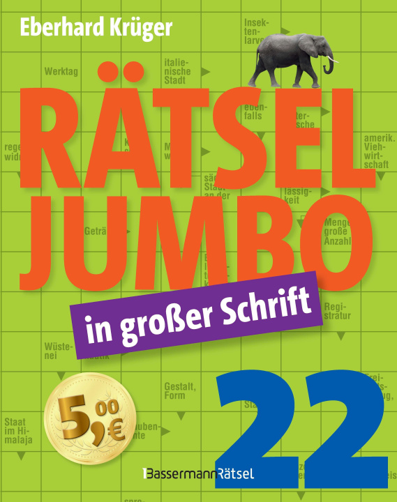 Knjiga Rätseljumbo in großer Schrift 22 Eberhard Krüger