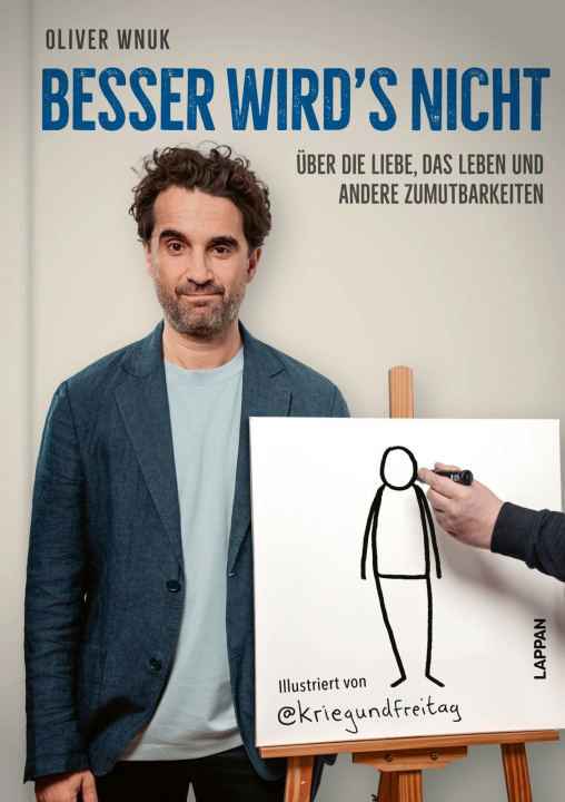 Kniha Besser wird's nicht @Kriegundfreitag