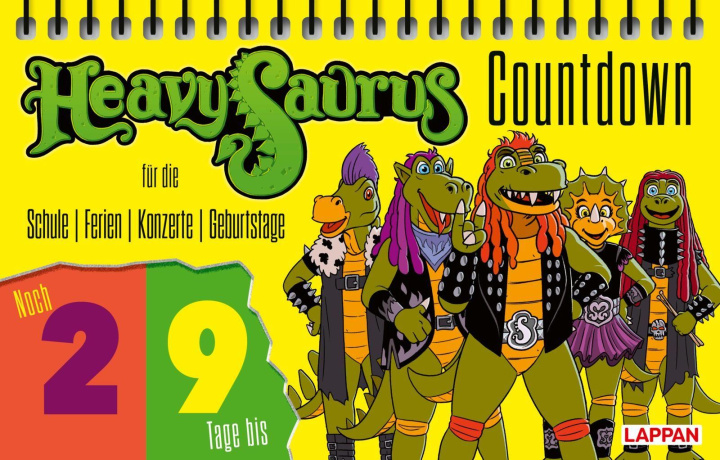 Kniha HeavySaurus Countdown Adrian Vom Baur