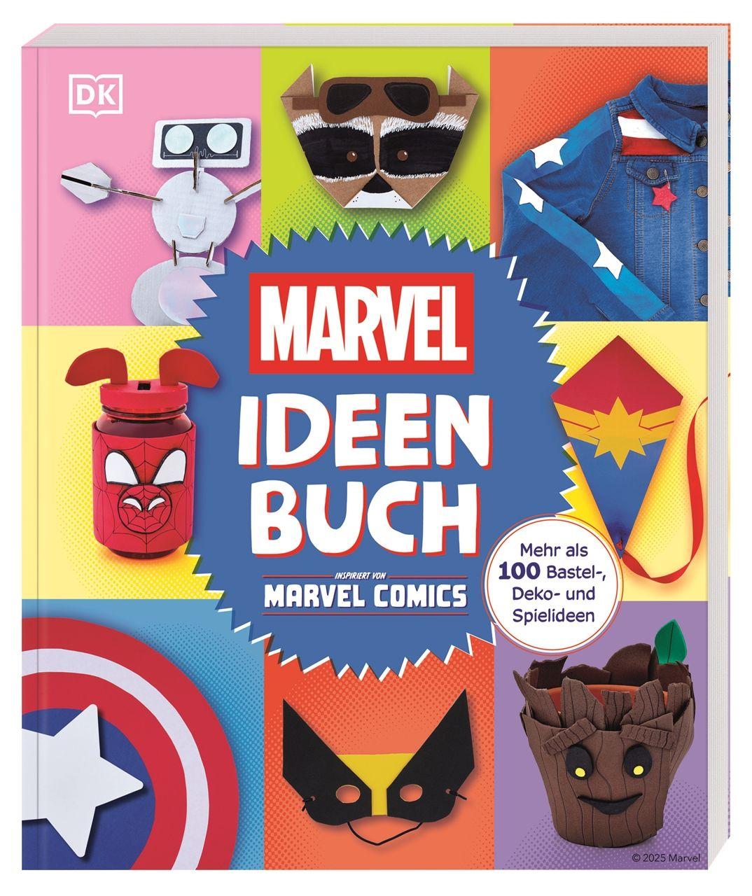 Kniha Marvel Ideen Buch DK Verlag - Kids