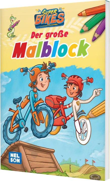 Kniha SUPERBIKES Der große Malblock 