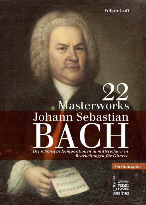 Kniha 22 Masterworks. Johann Sebastian Bach