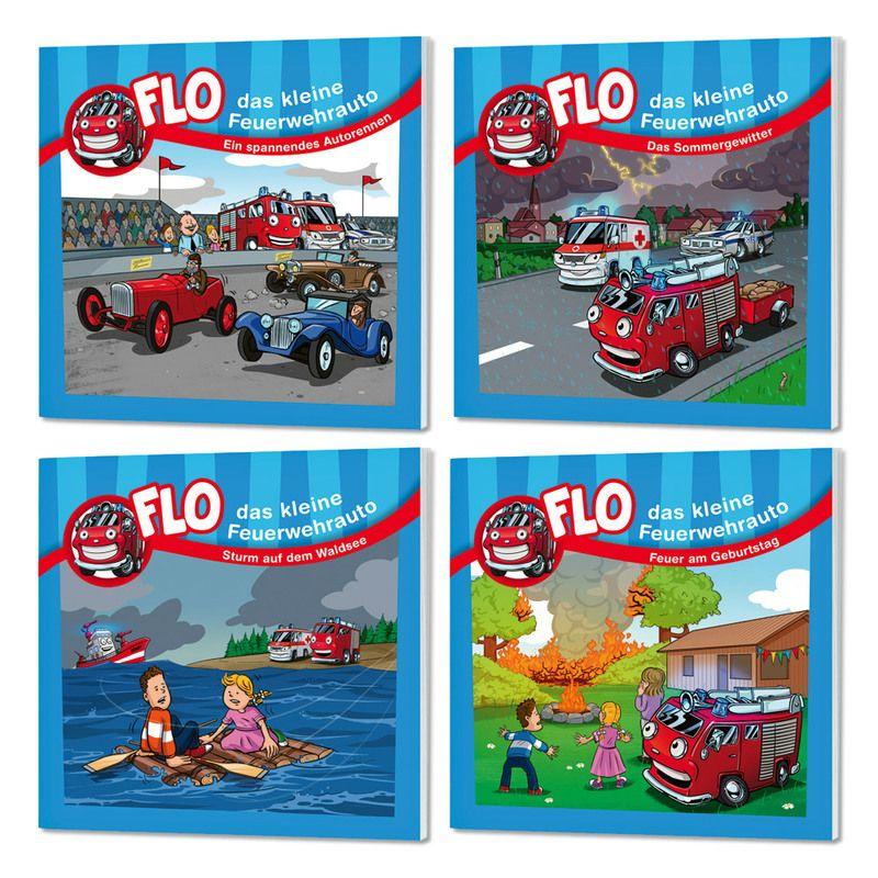 Kniha Flo Minibuch-Set 1 das kleine Feuerwehrauto Flo