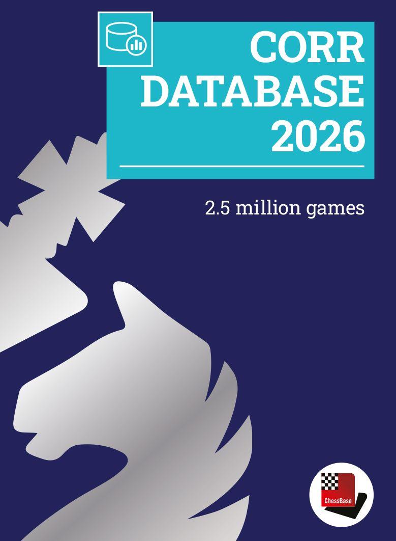 Digitalno CORR Database 2026 (Code in Box) ChessBase GmbH
