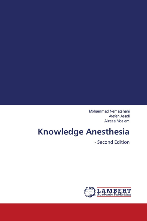Kniha Knowledge Anesthesia Atefeh Asadi