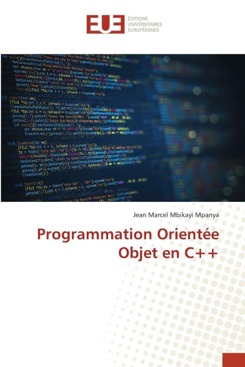 Kniha Programmation Orientée Objet en C++ Jean Marcel Mbikayi Mpanya