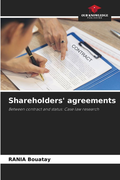 Kniha Shareholders' agreements Rania Bouatay