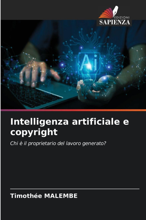 Kniha Intelligenza artificiale e copyright Timothée MALEMBE