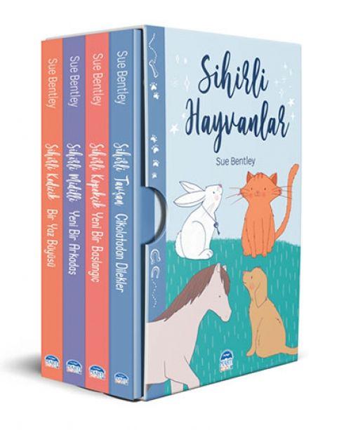 Kniha Sihirli Hayvanlar Seti 4 Kitap Takim 
