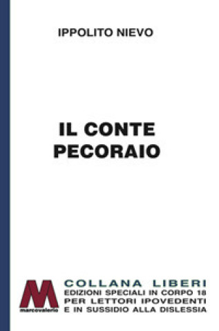 Kniha conte pecoraio Ippolito Nievo