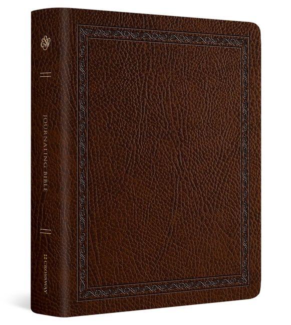 Kniha ESV Journaling Bible (Bonded Leather, Mocha, Threshold Design) 