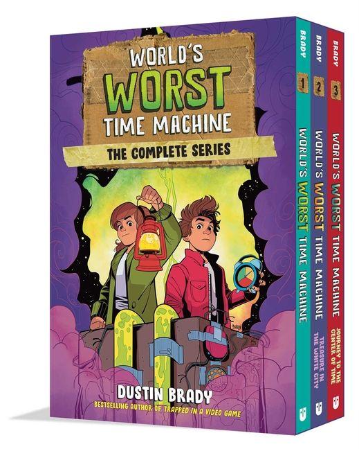 Kniha World's Worst Time Machine Box Set BRADY DUSTIN