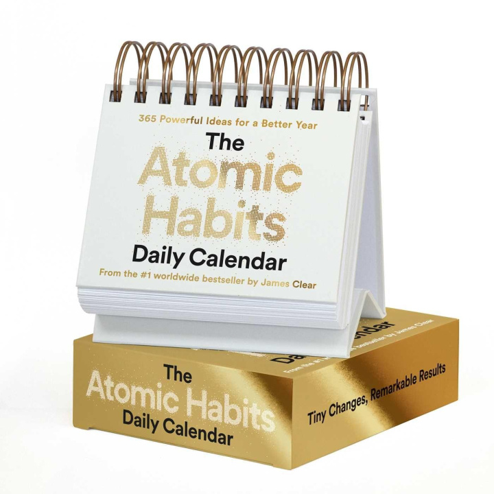 Koledar/Rokovnik The Atomic Habits Daily Calendar James Clear