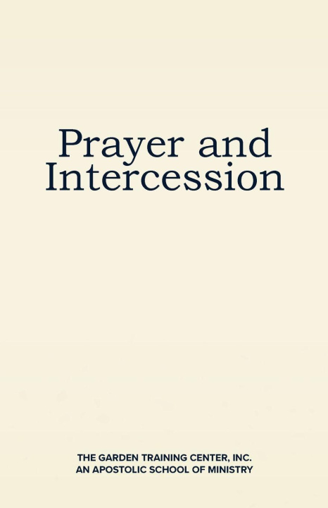 Kniha Prayer and Intercession Nancy Hadley