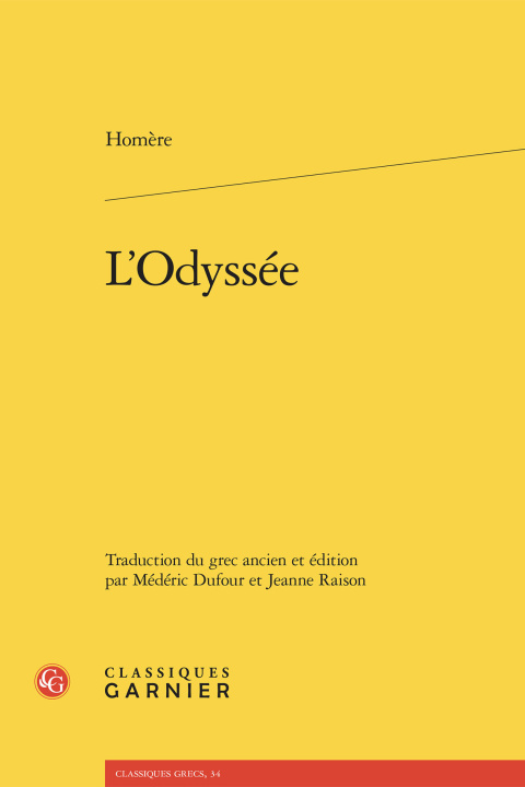 Книга L'odyssée Homere