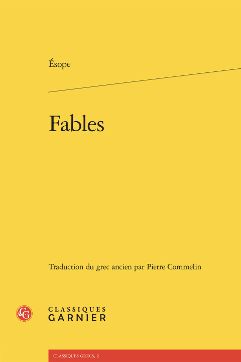 Kniha Fables Esope