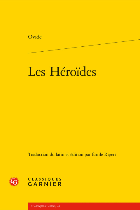Book Les héroides Ovide