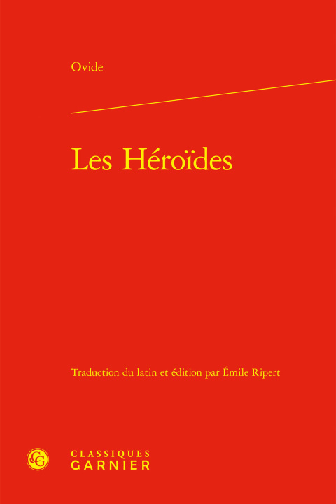 Книга Les héroides Ovide