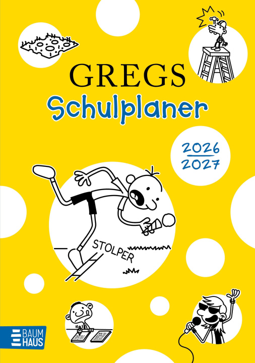 Igra/Igrača Gregs Schulplaner 2026/2027 Jeff Kinney