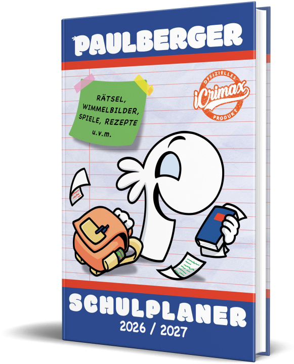 Koledar/Rokovnik Paulberger Schulplaner 2026/2027 iCrimax