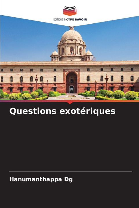 Книга Questions exotériques Hanumanthappa Dg