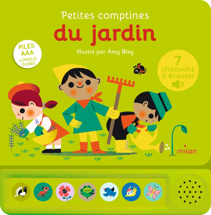 Книга Petites comptines du jardin 