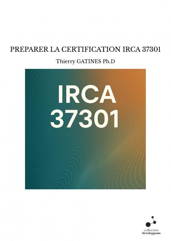 Kniha PREPARER LA CERTIFICATION IRCA 37301 GATINES Ph.D