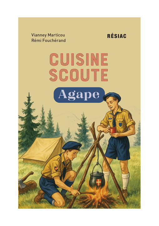 Kniha CUISINE SCOUTE AGAPE 