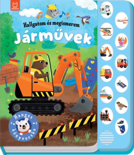 Kniha Hallgatom és megismerem - Járművek Grazyna Wasilewicz
