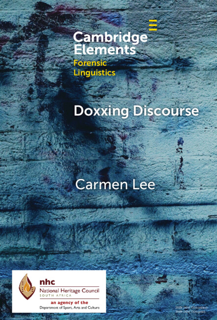 Book Doxxing Discourse Carmen Lee