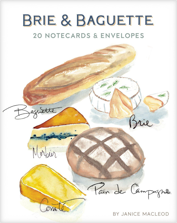 Knjiga BRIE & BAGUETTE NOTES MACLEOD JANICE