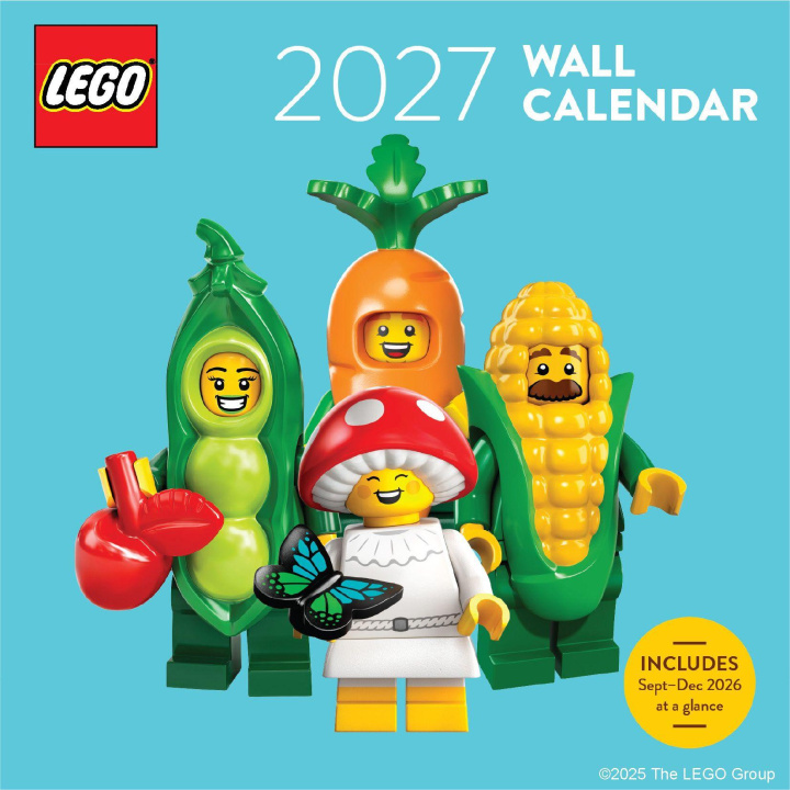 Koledar/Rokovnik CAL 27 LEGO WALL