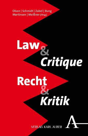Buch Law & Critique | Recht & Kritik Greta Olson
