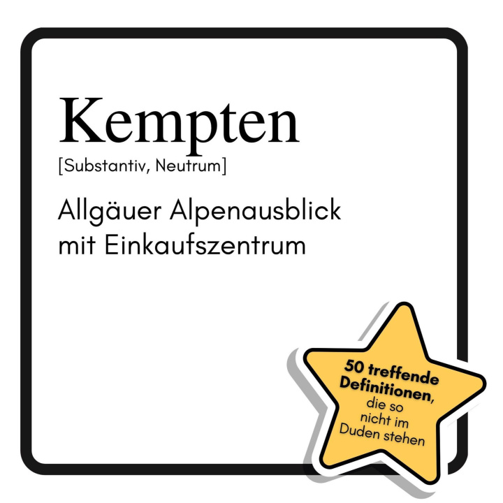 Kniha Kempten Emil Schäfer