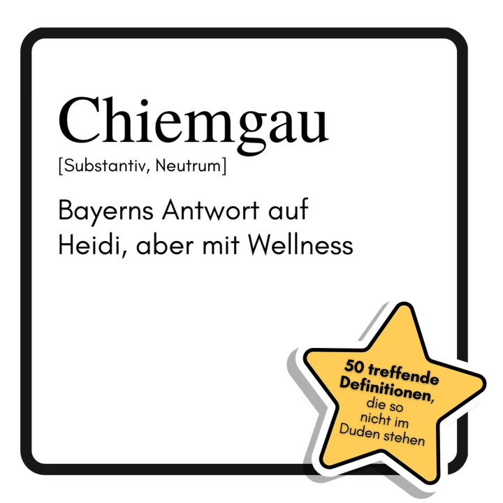 Kniha Chiemgau Clara Maier