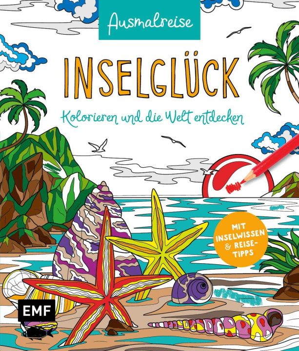 Knjiga Ausmalreise Inselglück 