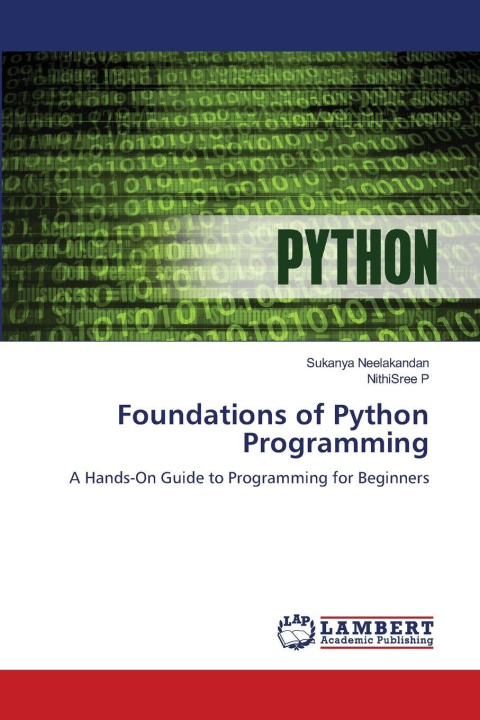 Kniha Foundations of Python Programming Sukanya Neelakandan