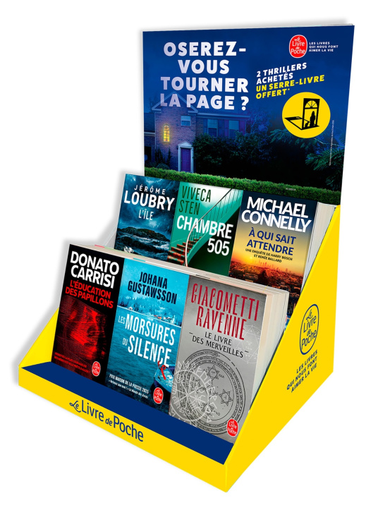 Kniha Display de comptoir 24LP Thrillers 2026 
