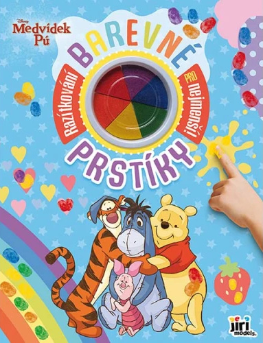Книга Barevné prstíky Medvídek Pú 