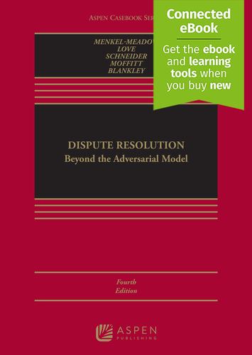Knjiga DISPUTE RESOLUTION:BEYOND ADVERSARIAL. MENKEL-MEADOW