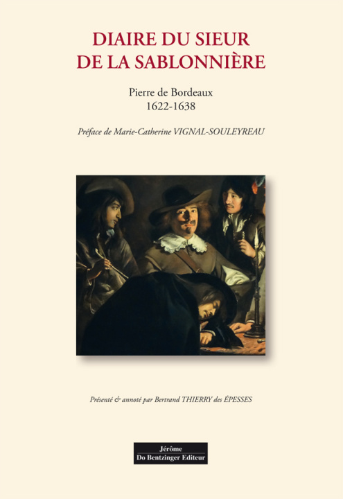 Kniha Diaire du Sieur de la Sablonnière DE BORDEAUX