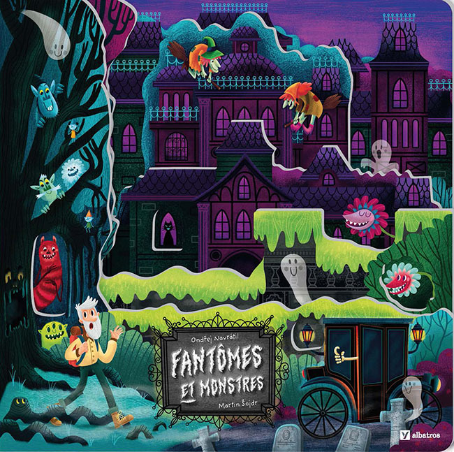 Kniha Fantômes et monstres Navrátil