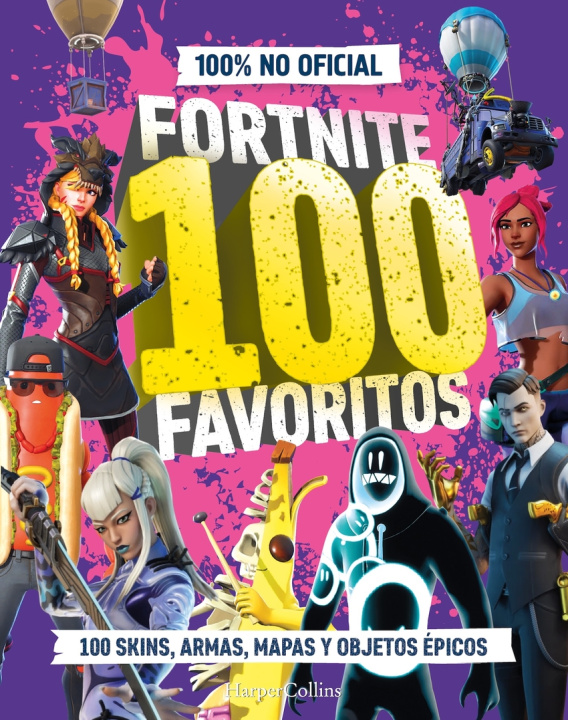 Kniha FORTNITE 100 FAVORITOS 100% Unofficial